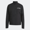 Dámské tričko s dlouhým rukávem adidas W MT HALFZ LS T - foto 1