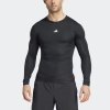 Pánské tričko s dlouhým rukávem adidas TF LS TEE - foto 3
