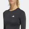 Dámské tričko s dlouhým rukávem adidas PL ESS C LS - foto 4
