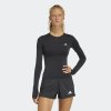 Dámské tričko s dlouhým rukávem adidas PL ESS C LS - foto 1