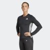 Dámské tričko s dlouhým rukávem adidas WE 3S LS - foto 2