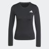 Dámské tričko s dlouhým rukávem adidas WE 3S LS - foto 1