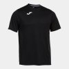 Pánské tričko JOMA T-SHIRT COMBI BLACK S/S - foto 0