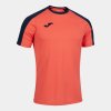 Pánské tričko JOMA ECO CHAMPIONSHIP SHORT SLEEVE T-SHIRT FLUOR ORANGE NAVY - foto 0