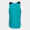 Pánské tílko JOMA ELITE X SLEEVELESS SHIRT FLUOR TURQUOISE BLACK - foto 1