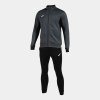 Pánská souprava JOMA DERBY TRACKSUIT ANTHRACITE BLACK - foto 0
