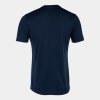 Pánský dres JOMA CITY II SHORT SLEEVE T-SHIRT NAVY SKY BLUE - foto 1