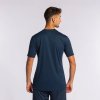 Pánský dres JOMA CITY II SHORT SLEEVE T-SHIRT NAVY SKY BLUE - foto 5