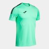 Pánské tričko JOMA ECO ESSENTIAL SHORT SLEEVE T-SHIRT GREEN BLACK - foto 0