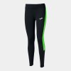 Dámské legíny JOMA ECO CHAMPIONSHIP LONG TIGHTS BLACK FLUOR GREEN - foto 0
