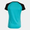 Dámské tričko JOMA ELITE X SHORT SLEEVE T-SHIRT FLUOR TURQUOISE BLACK - foto 1