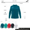 Dámská mikina JOMA SCULPTURE II ZIP-UP HOODIE BLACK - foto 13