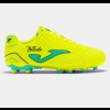 Chlapecké kopačky lisovky JOMA TOLEDO JR 2411 LEMON FLUOR TURQUOISE FIRM GROUND - foto 0