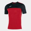 Pánské tričko JOMA S/S T-SHIRT WINNER RED-BLACK - foto 0