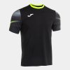Pánské tričko JOMA ELITE XI SHORT SLEEVE T-SHIRT BLACK FLUOR YELLOW - foto 0