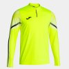 Pánská mikina JOMA ELITE XI SWEATSHIRT FLUOR YELLOW BLACK - foto 0