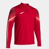 Pánská mikina JOMA ELITE XI SWEATSHIRT RED WHITE - foto 0