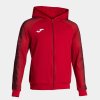 Pánská mikina JOMA ELITE XI ZIP-UP HOODIE RED - foto 0