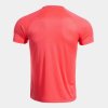 Pánské tričko JOMA R-NIGHT ICONIC SHORT SLEEVE T-SHIRT CORAL - foto 3