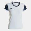 Dámské tričko JOMA ELITE XI SHORT SLEEVE T-SHIRT WHITE NAVY - foto 0