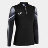 Dámská mikina JOMA ELITE XI SWEATSHIRT BLACK ANTHRACITE - foto 0