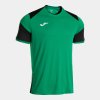 Pánské tričko JOMA DANUBIO SHORT SLEEVE T-SHIRT GREEN DARK GRAY - foto 0