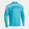 Pánská mikina JOMA CHAMPIONSHIP VIII SWEATSHIRT FLUOR TURQUOISE - foto 0