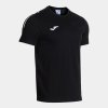 Pánské tričko JOMA OLIMPIADA SHORT SLEEVE T-SHIRT BLACK - foto 0