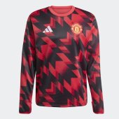 Pánská mikina adidas MUFC PRE WRMTOP