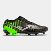 Pánské kopačky lisovky JOMA PROPULSION CUP 2301 BLACK GREEN FLUOR FIRM GROUND
