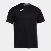 Pánské tričko JOMA T-SHIRT COMBI BLACK S/S