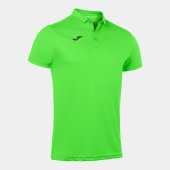 Pánské polo tričko JOMA POLO SHIRT GREEN FLUOR S/S