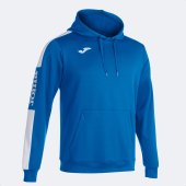 Pánská mikina JOMA CHAMPIONSHIP IV HOODIE ROYAL WHITE