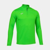 Pánská mikina JOMA SWEATSHIRT RUNNING NIGHT GREEN FLUORESCENT