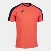Pánské tričko JOMA ECO CHAMPIONSHIP SHORT SLEEVE T-SHIRT FLUOR ORANGE NAVY