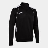 Pánská mikina JOMA CHAMPIONSHIP VII SWEATSHIRT BLACK WHITE