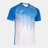Pánský dres JOMA TIGER VI SHORT SLEEVE T-SHIRT WHITE ROYAL