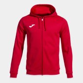 Pánská mikina JOMA OLIMPIADA ZIP-UP HOODIE RED