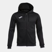 Pánská mikina JOMA OLIMPIADA ZIP-UP HOODIE BLACK