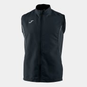 Pánská vesta JOMA VEST RECORD II BLACK SLEEVELESS