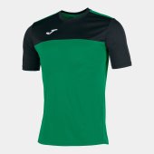 Pánské tričko JOMA S/S T-SHIRT WINNER GREEN-BLACK