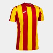 Pánský dres JOMA INTER III SHORT SLEEVE T-SHIRT RED YELLOW
