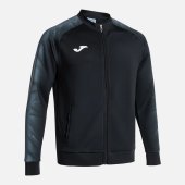 Pánská mikina JOMA ELITE XI FULL ZIP SWEATSHIRT BLACK ANTHRACITE