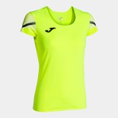 Dámské tričko JOMA ELITE XI SHORT SLEEVE T-SHIRT FLUOR YELLOW BLACK