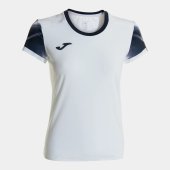 Dámské tričko JOMA ELITE XI SHORT SLEEVE T-SHIRT WHITE NAVY