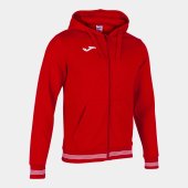 Pánská mikina JOMA CAMPUS III HOODED JACKET RED