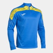 Pánská mikina JOMA CHAMPIONSHIP VIII SWEATSHIRT ROYAL BLUE YELLOW