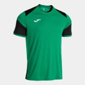 Pánské tričko JOMA DANUBIO SHORT SLEEVE T-SHIRT GREEN DARK GRAY