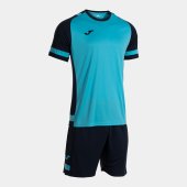 Pánská souprava JOMA PHOENIX III SET FLUOR TURQUOISE NAVY BLUE