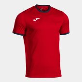 Pánské tričko JOMA COMBI PREMIUM SHORT SLEEVE T-SHIRT RED NAVY BLUE